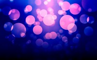 violet bokeh