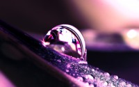 water drop macro