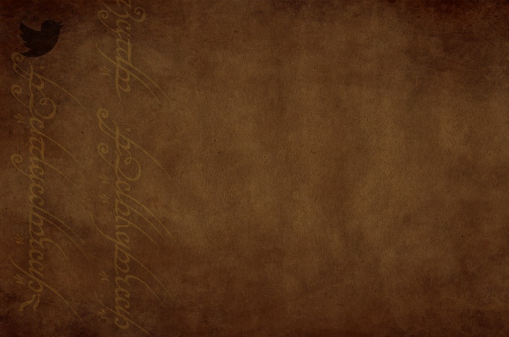 LOTR twitter background