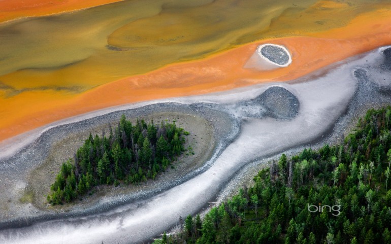 Unnamed lake in the southern Cariboo region of British Columbia, Canada