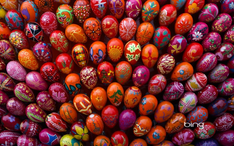 Ukrainian painted eggs