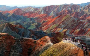 Zhangye Danxia Landform in Gansu, China