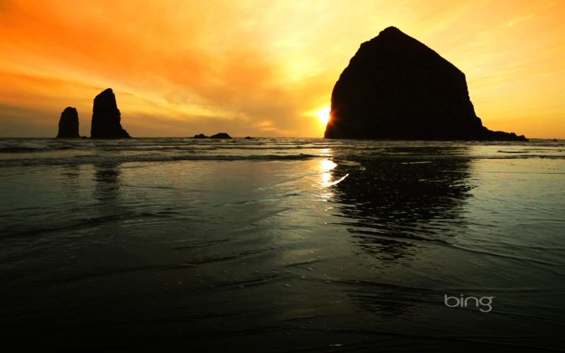 Haystack Rock, Cannon Beach, Oregon