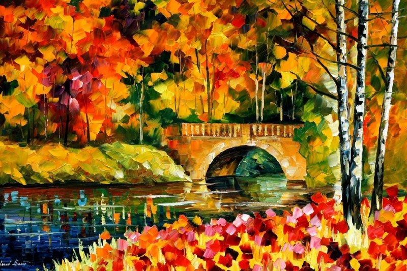 Leonid Afremov impressionistic paintings